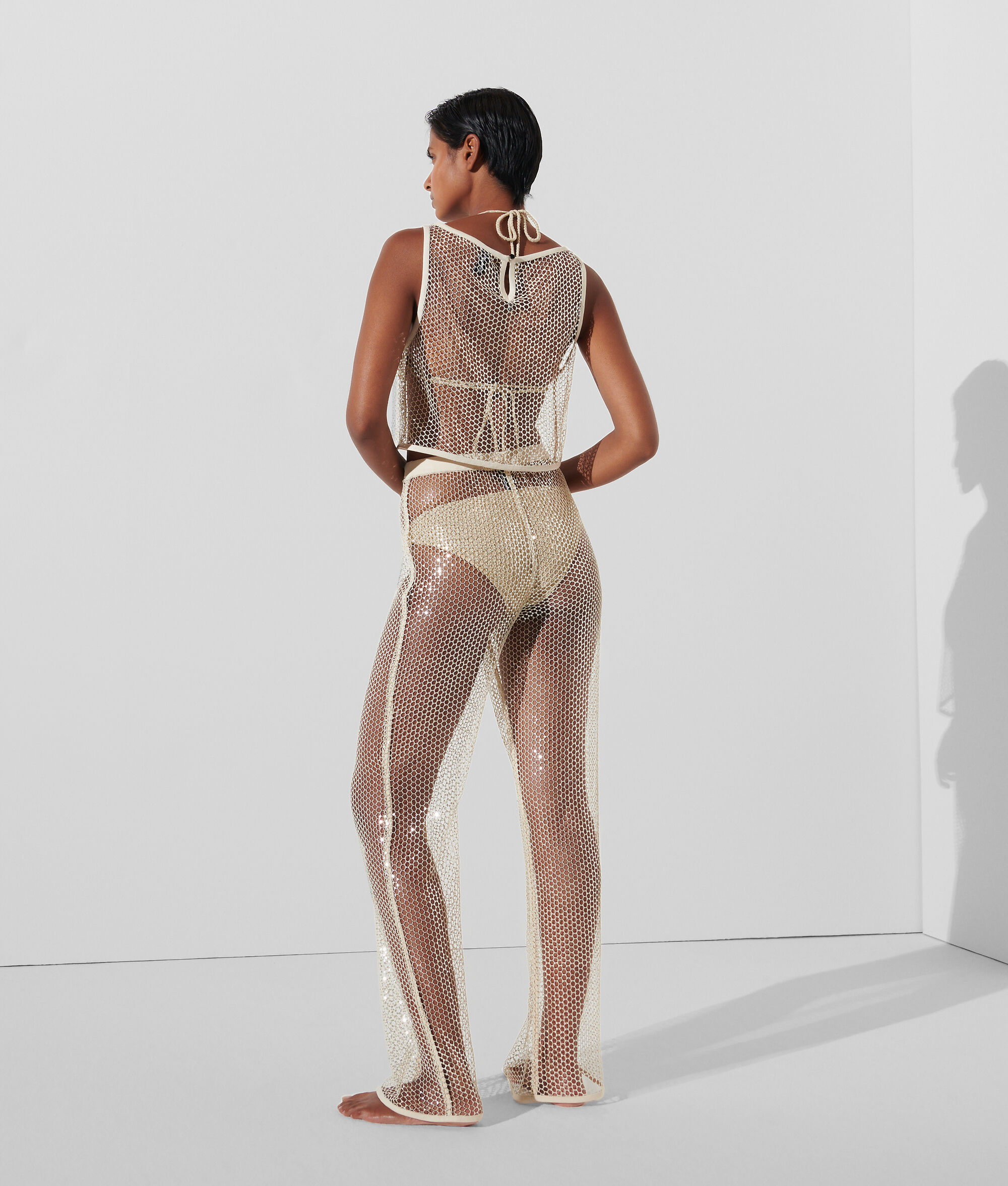 (image for) Flawless SEQUIN MESH TROUSERS